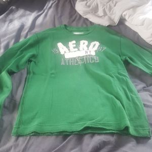 Aeropostale green thermal shirt